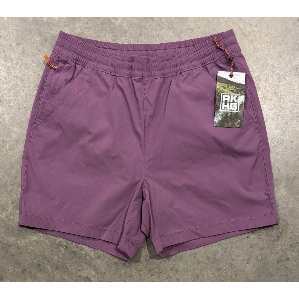 NEW Women’s Alaskan Hardgear AKHG Access Point Pull-On Shorts Purple Sz 8